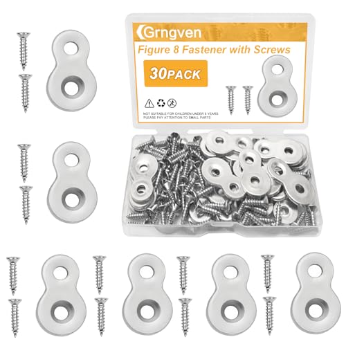 Tornillos y piezas de ferretería - 30 piezas - Grngven