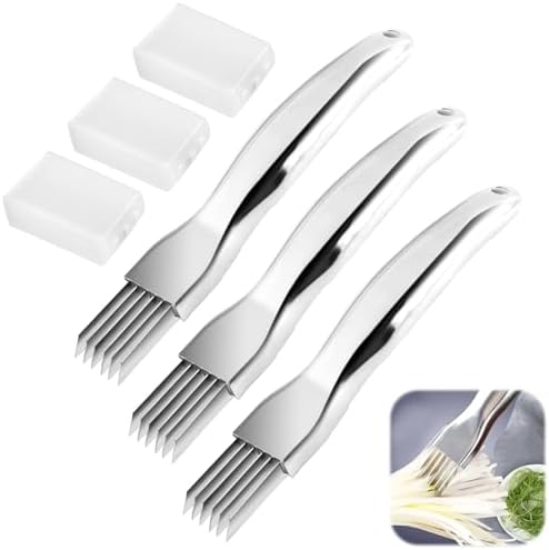 Cortador de cebollín y vegetales - 3-Pack - mgmooa