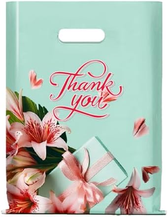 50 bolsas de plástico para regalo - Booge