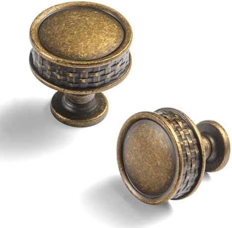 Set de pomos decorativos para gabinetes - paquete de 6 - Goo-Ki