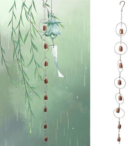 Campanas de viento decorativas para exterior - 47In - Natudeco