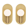 Set de apliques de pared decorativos - 110V - YEEZEMA