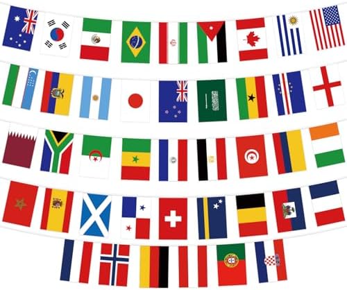 Bandera decorativa para jardín o exterior - 95ft - Aviski