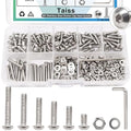 Kit de tornillos de acero inoxidable - 640 piezas - Taiss