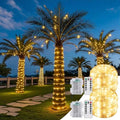 Guirnalda de luces LED para exterior - paquete de 2 - SFNDOU