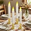 Velas LED decorativas a batería - paquete de 20