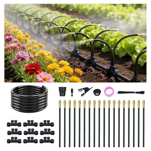 Manguera de riego por goteo para jardín - 30FT - Generic