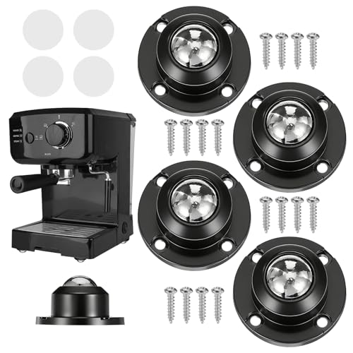 Ruedas pequeñas adhesivas para muebles - 4 piezas - Tucnoeu