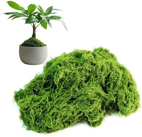 Musgo artificial para plantas y manualidades - 5.3oz - GAQWOK