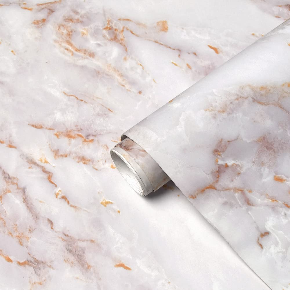 Papel adhesivo efecto mármol para encimeras - 15.8 pulgadas - Cohoo Home