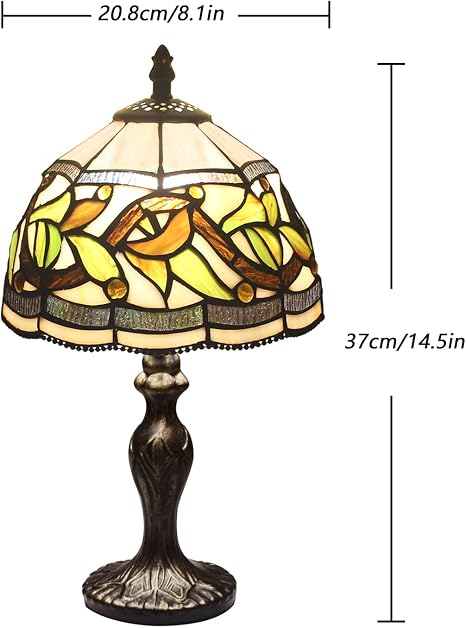 Lámpara de mesa estilo vitral - 11W
