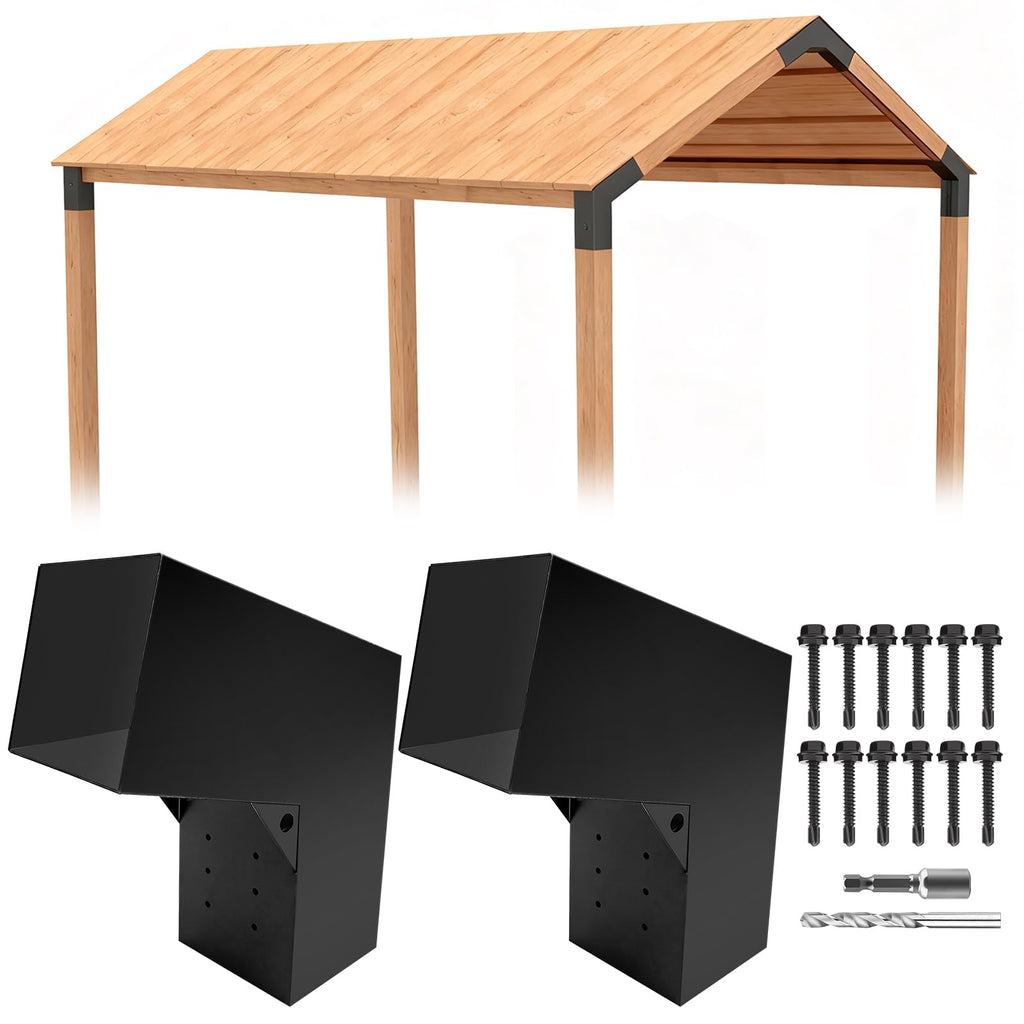 Soportes metálicos para pérgola - 3.5" - DEVALLEY