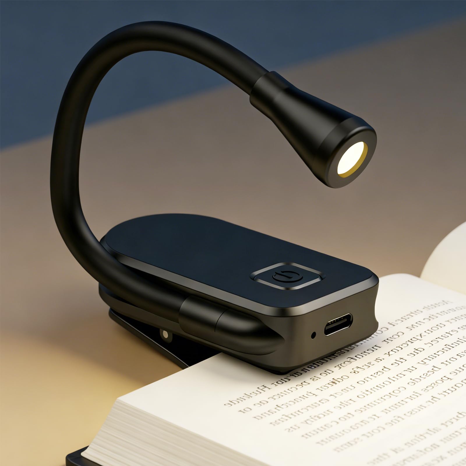 Lámpara de lectura con clip - 3 Colors - SURPOOTER