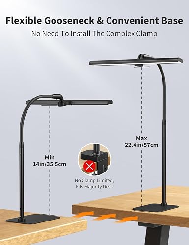 Lámpara de escritorio LED ajustable - 12W