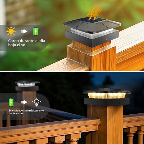 Lámpara decorativa o luz LED - 2 Packs
