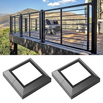 Cubiertas para base de poste de terraza - 3 pulgadas