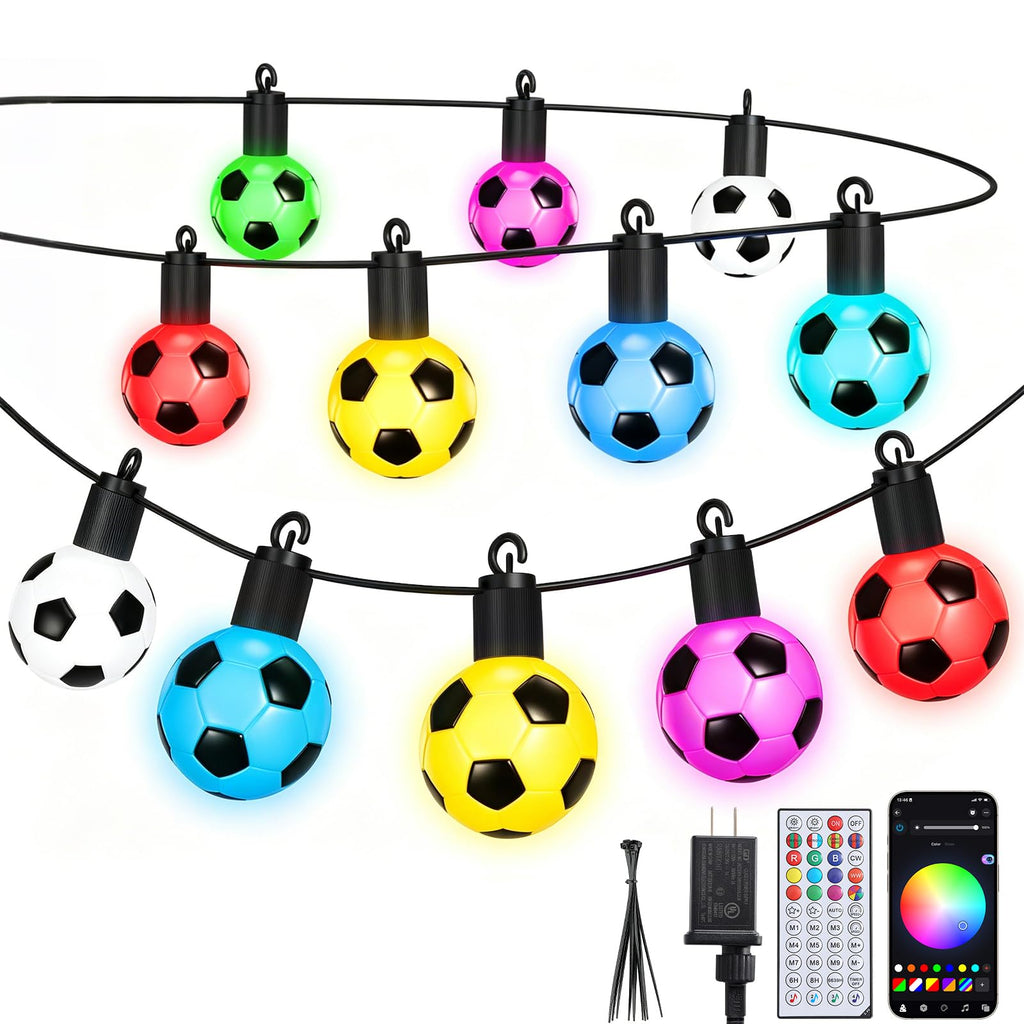 Guirnalda de luces LED para exterior - 50 FT - LiuZpatial
