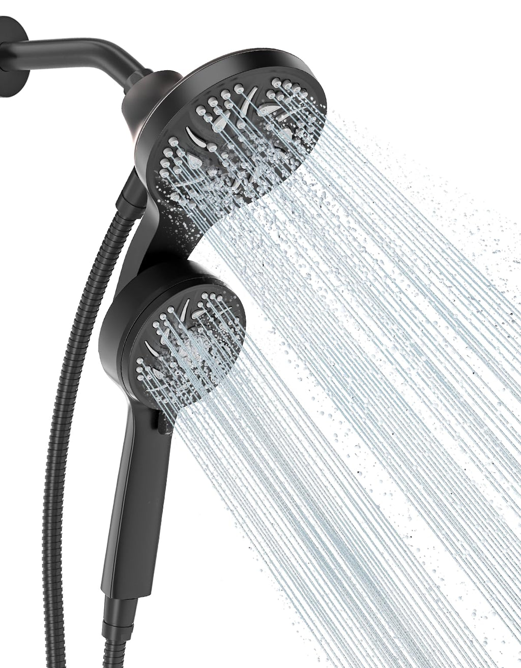Ducha doble con cabezal de mano - 2-in-1 - Cobbe