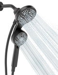 Ducha doble con cabezal de mano - 2-in-1 - Cobbe