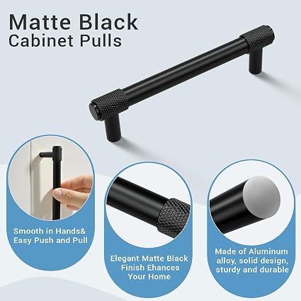Accesorio para gabinete o mueble - paquete de 6