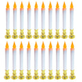 Velas LED decorativas a batería - paquete de 20 - BRYBETYV