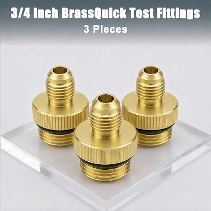 Set de adaptadores de prueba para sistema antirretorno - 3-Piece