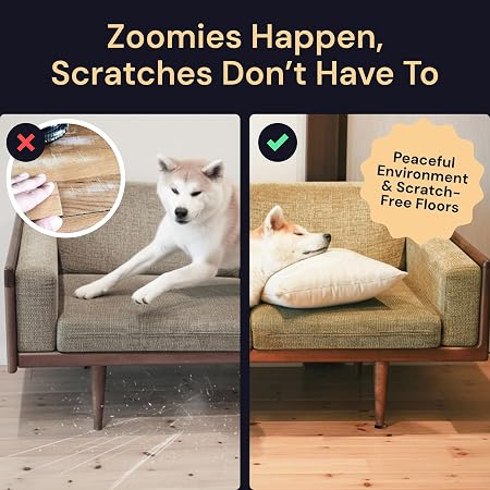 Almohadillas antideslizantes para patas de muebles - 4x4 in
