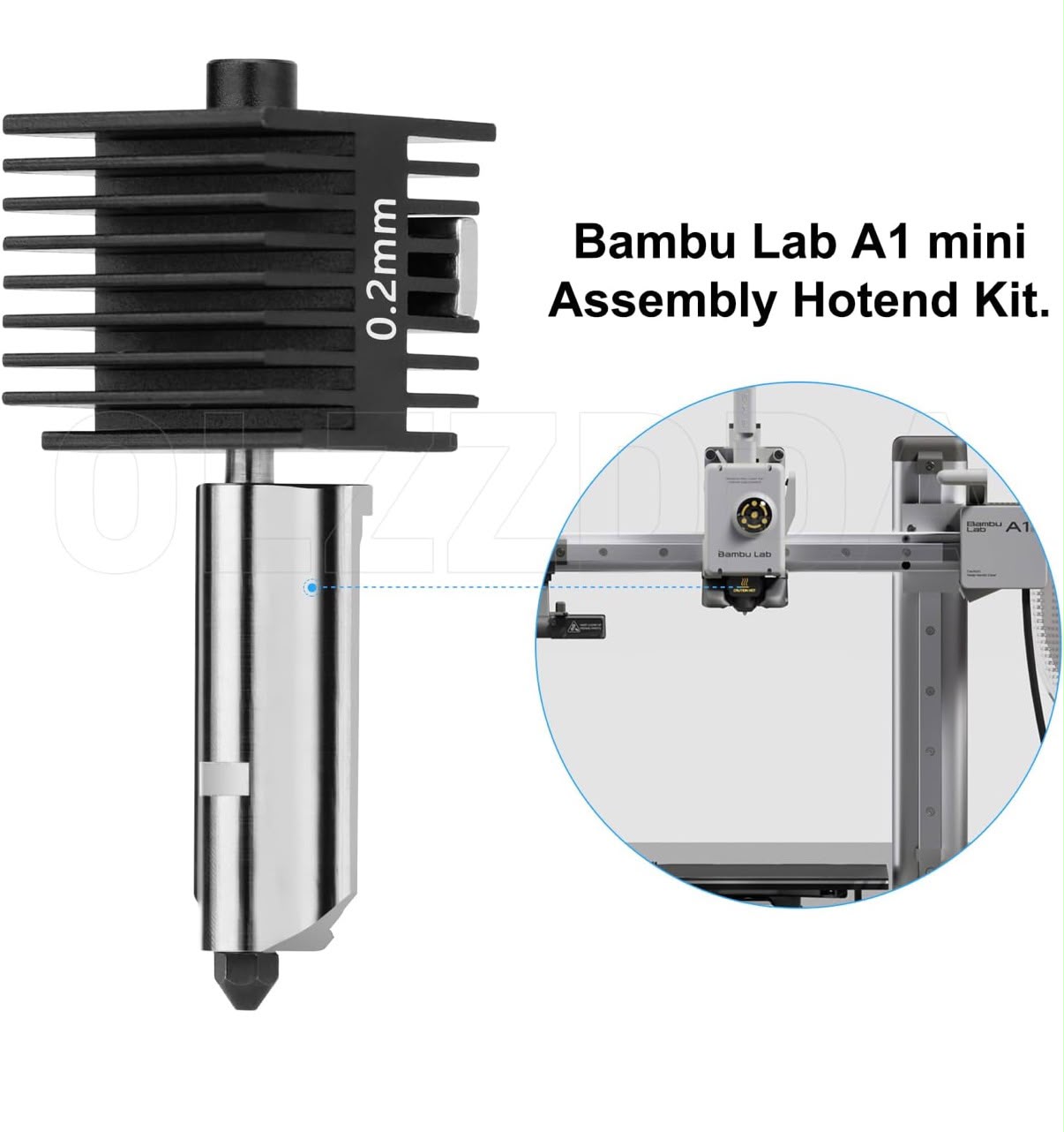 Kit de boquilla para impresora 3D - 0.2mm