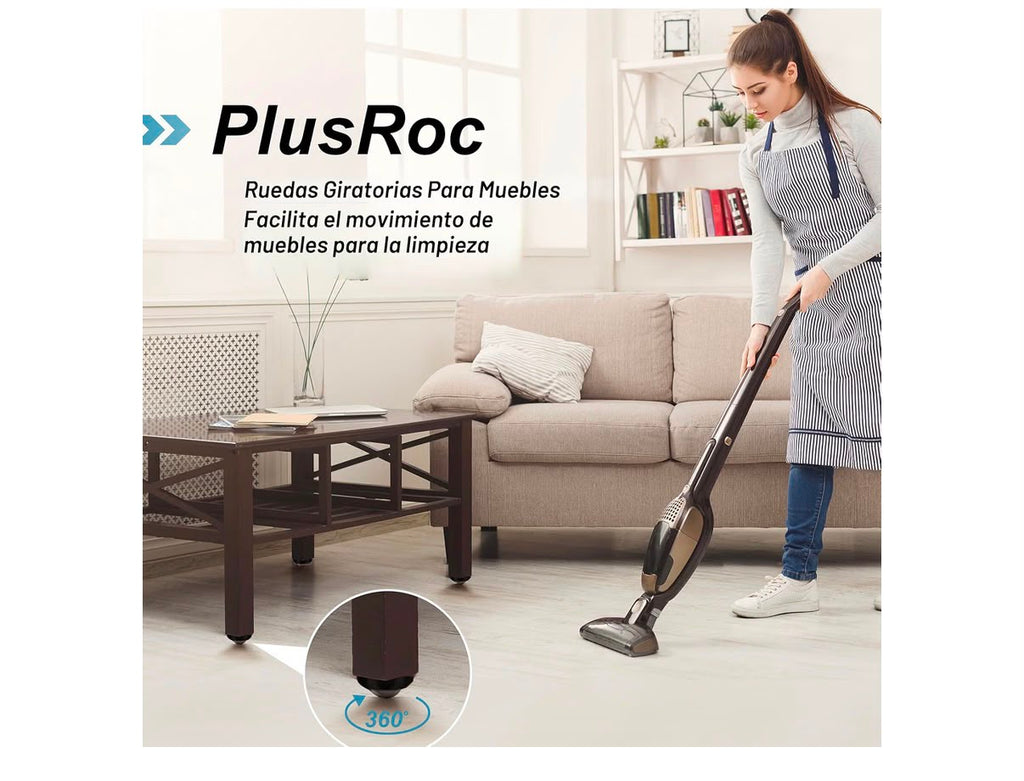Ruedas pequeñas adhesivas para muebles - 4 piezas