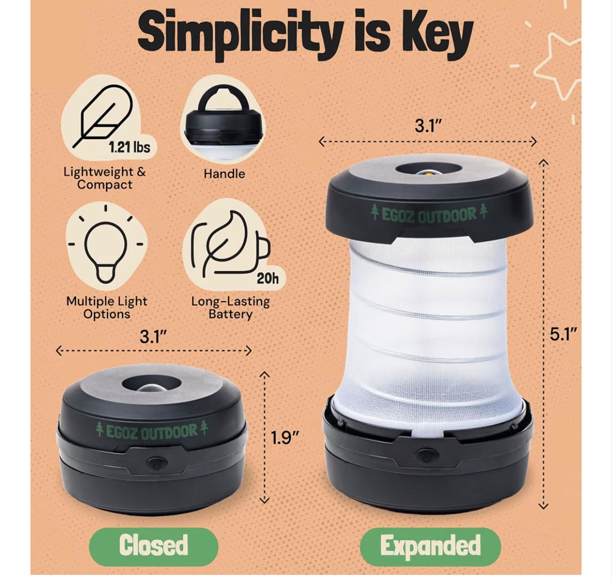 Lampara decorativa o luz LED